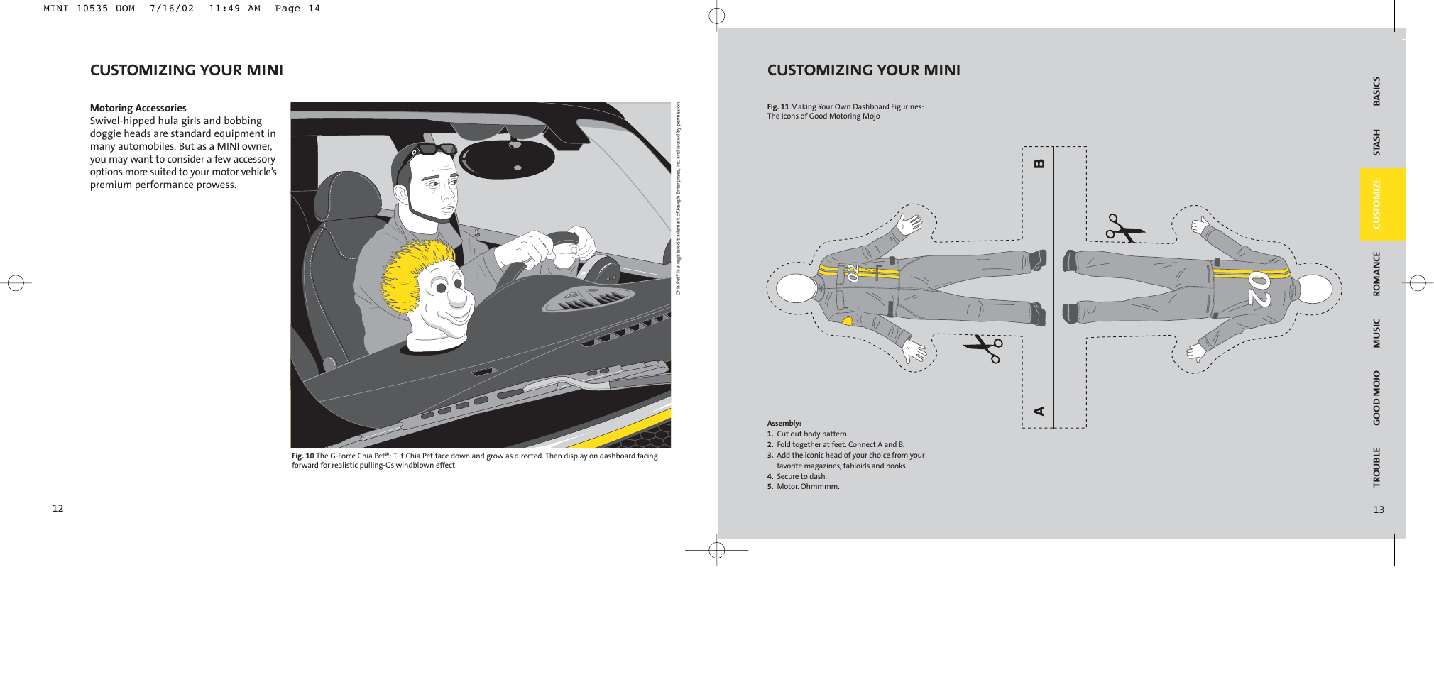 Customizing your mini | Mini car User Manual | Page 8 / 19