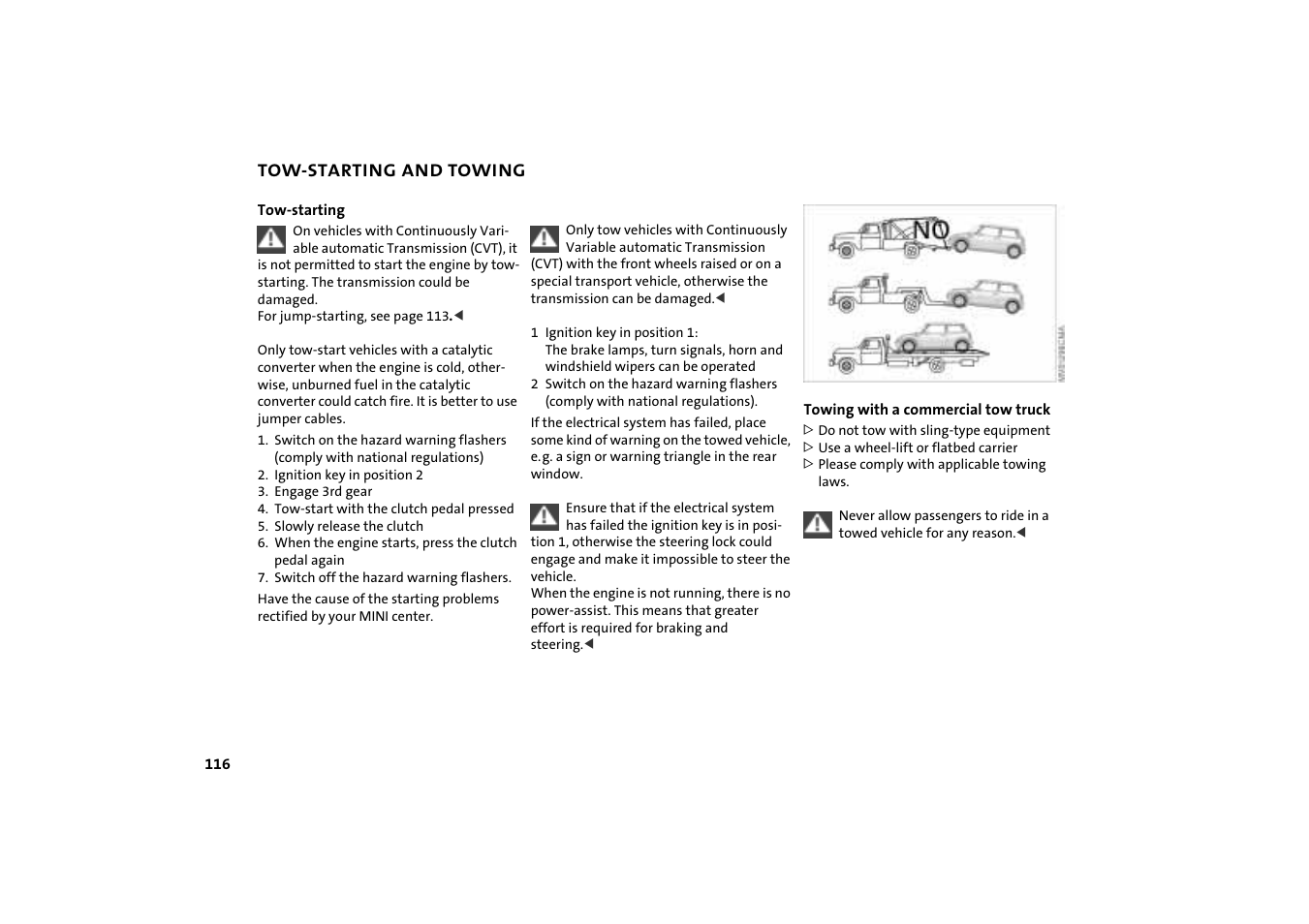 Mini COOPER User Manual | Page 118 / 140