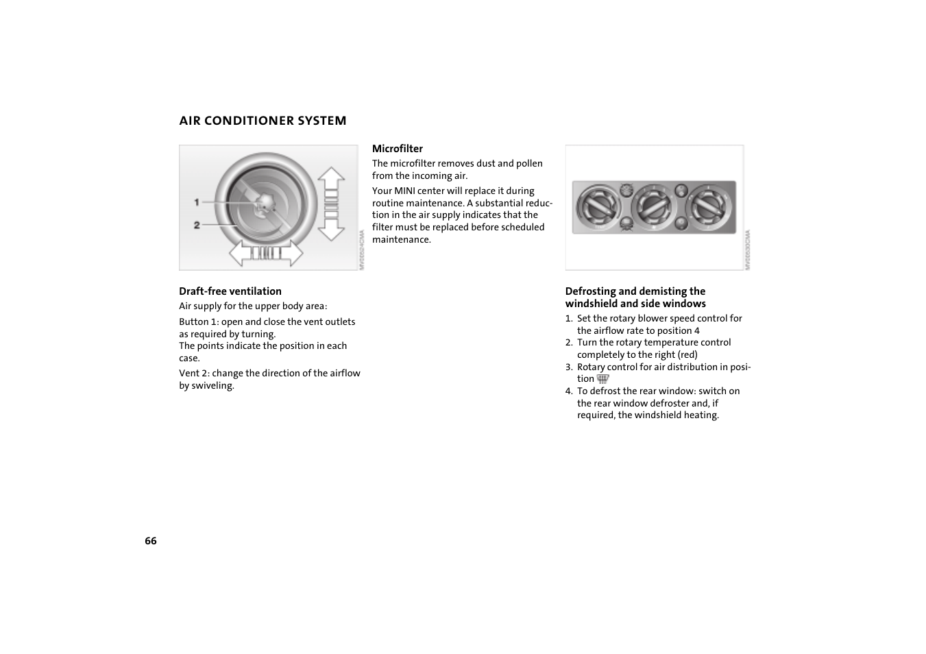 Mini COOPER User Manual | Page 68 / 140