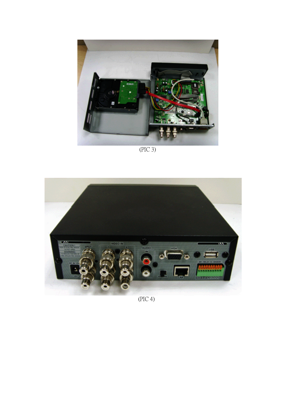 Multiplex Technology 4CH H.264 User Manual | Page 14 / 47