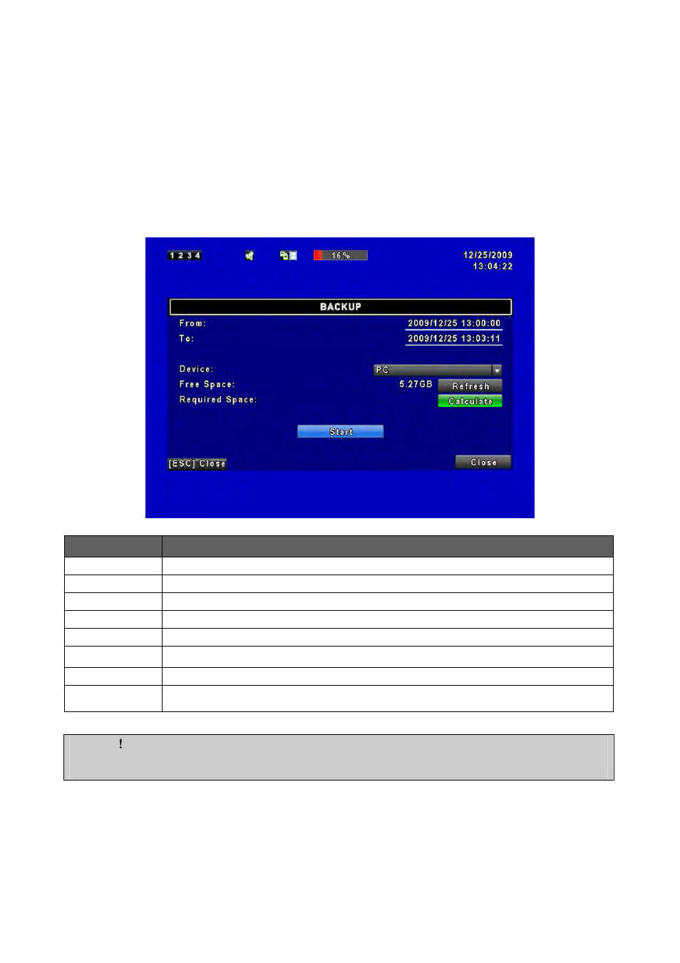 2 backup setup | Multiplex Technology 4CH H.264 User Manual | Page 43 / 47