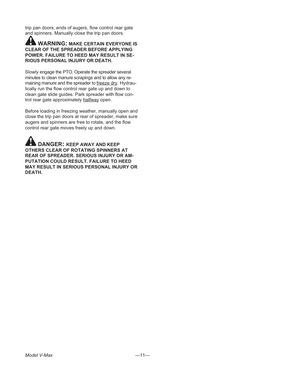 Meyer V- MAX 3954 User Manual | Page 11 / 60