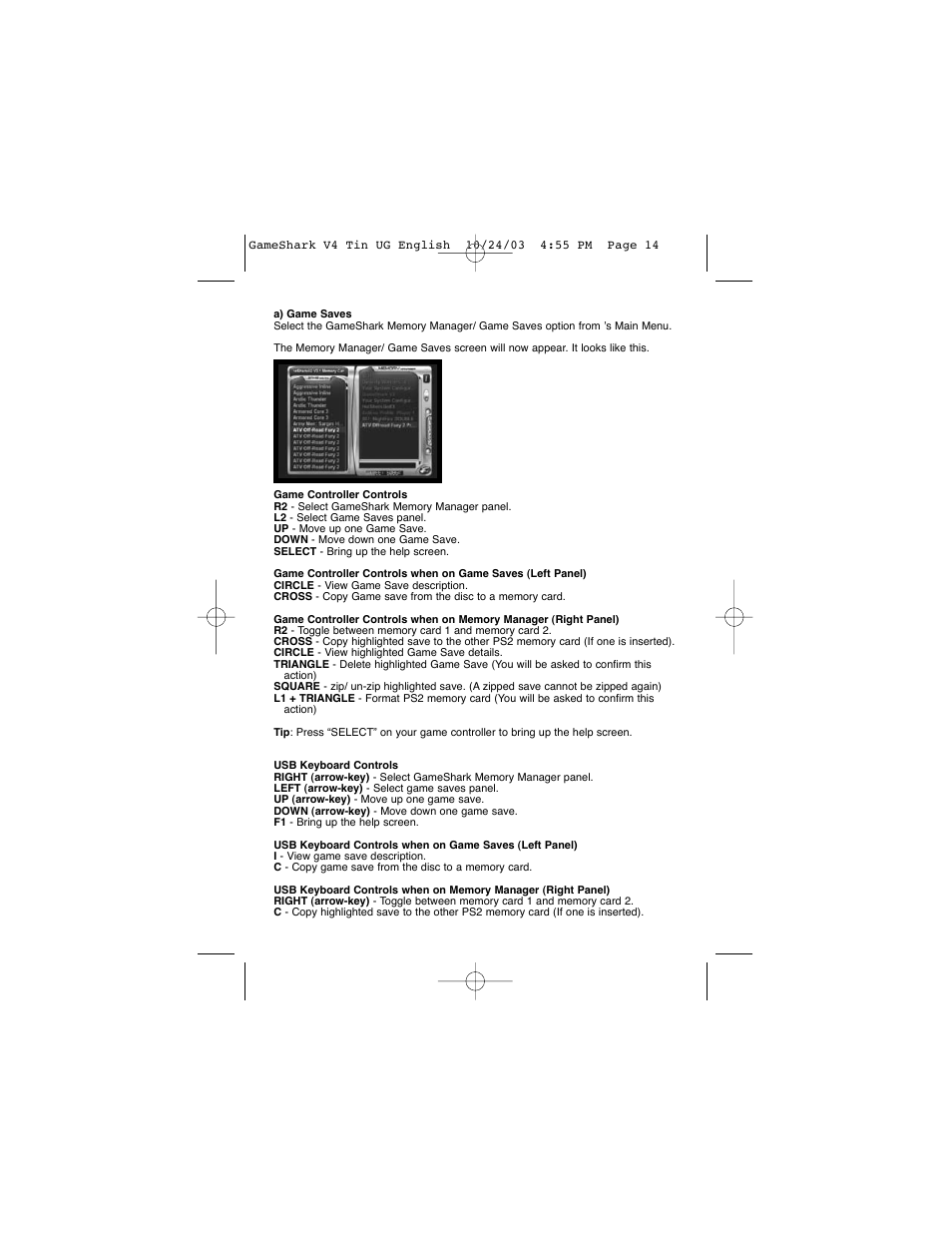Mad Catz GameShark 2 User Manual | Page 14 / 35