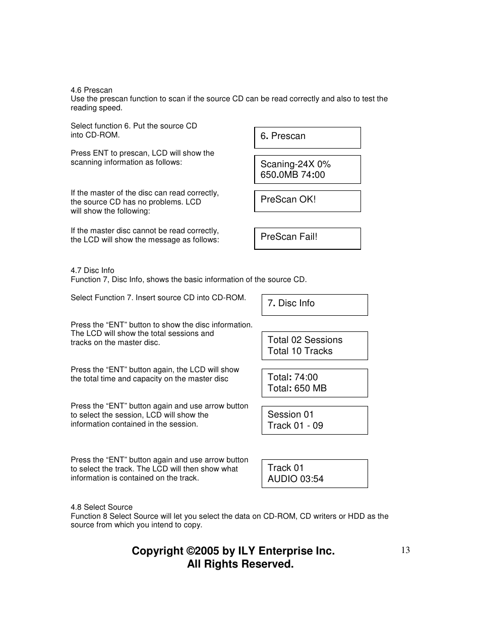 ILY Enterprise CoolCopy 7 User Manual | Page 13 / 30