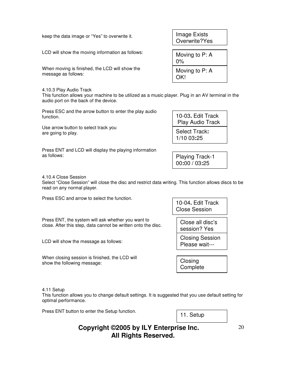 ILY Enterprise CoolCopy 7 User Manual | Page 20 / 30