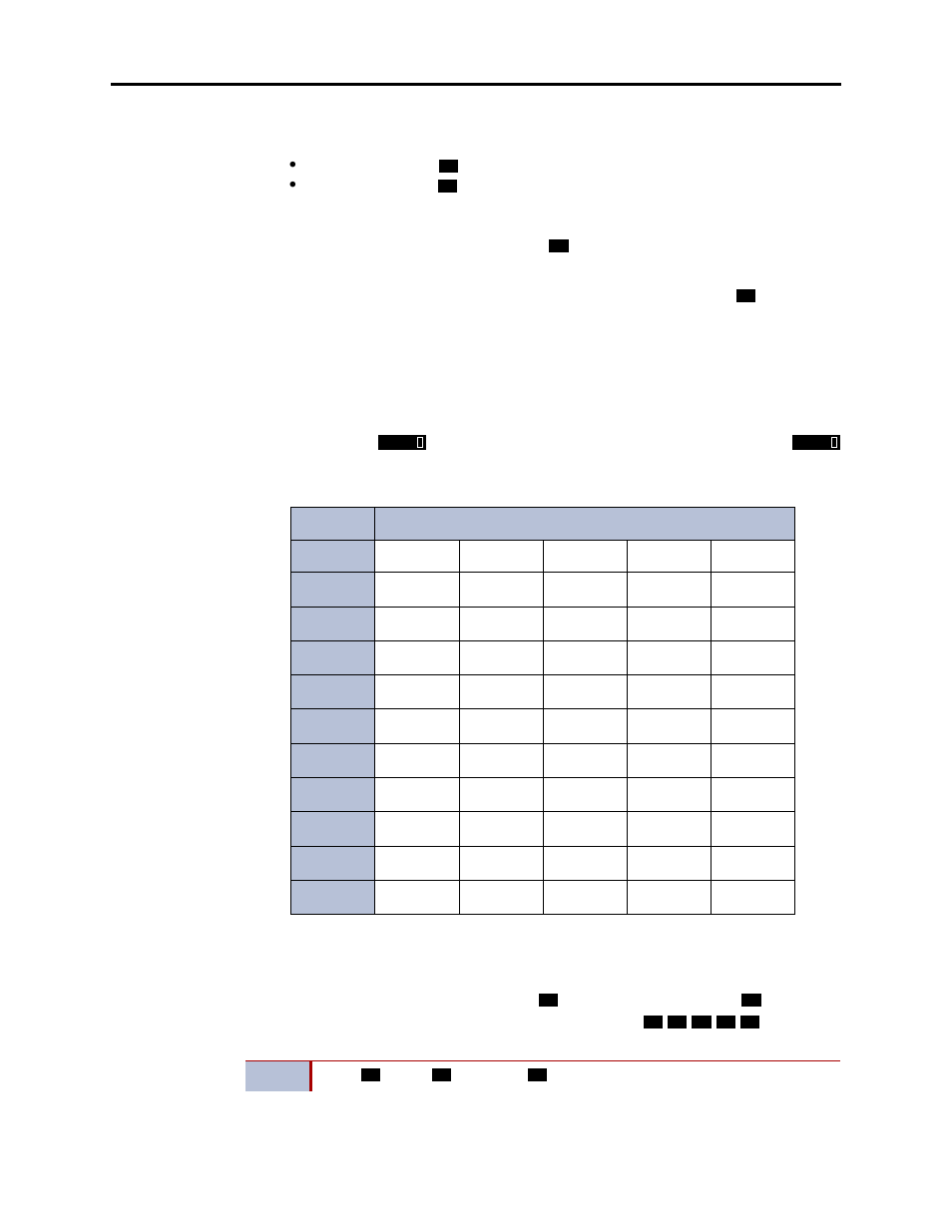 Ts. refer to table on, Refer to table on, And see | Step 5 | Inter-Tel CS-5400 User Manual | Page 291 / 392