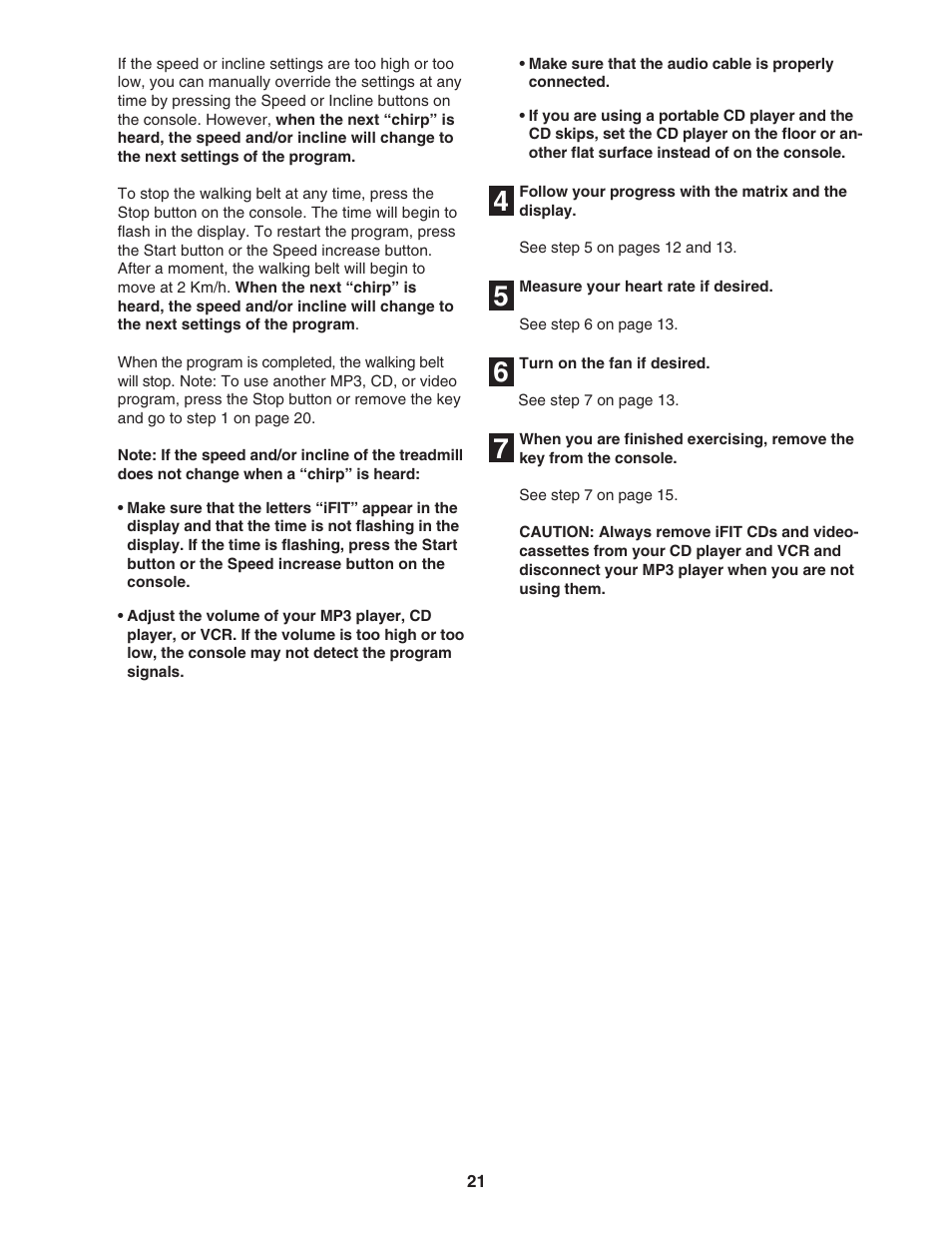 Inter-Tel PRO-FORM 500-CX PATL41106.0 User Manual | Page 21 / 36