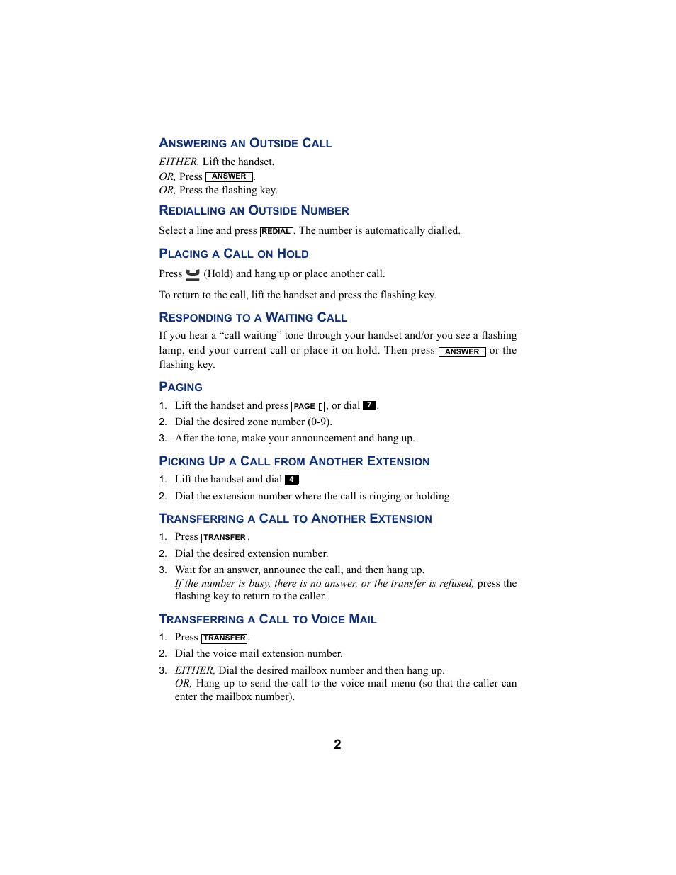 Inter-Tel AXXESS 8560 User Manual | Page 4 / 92