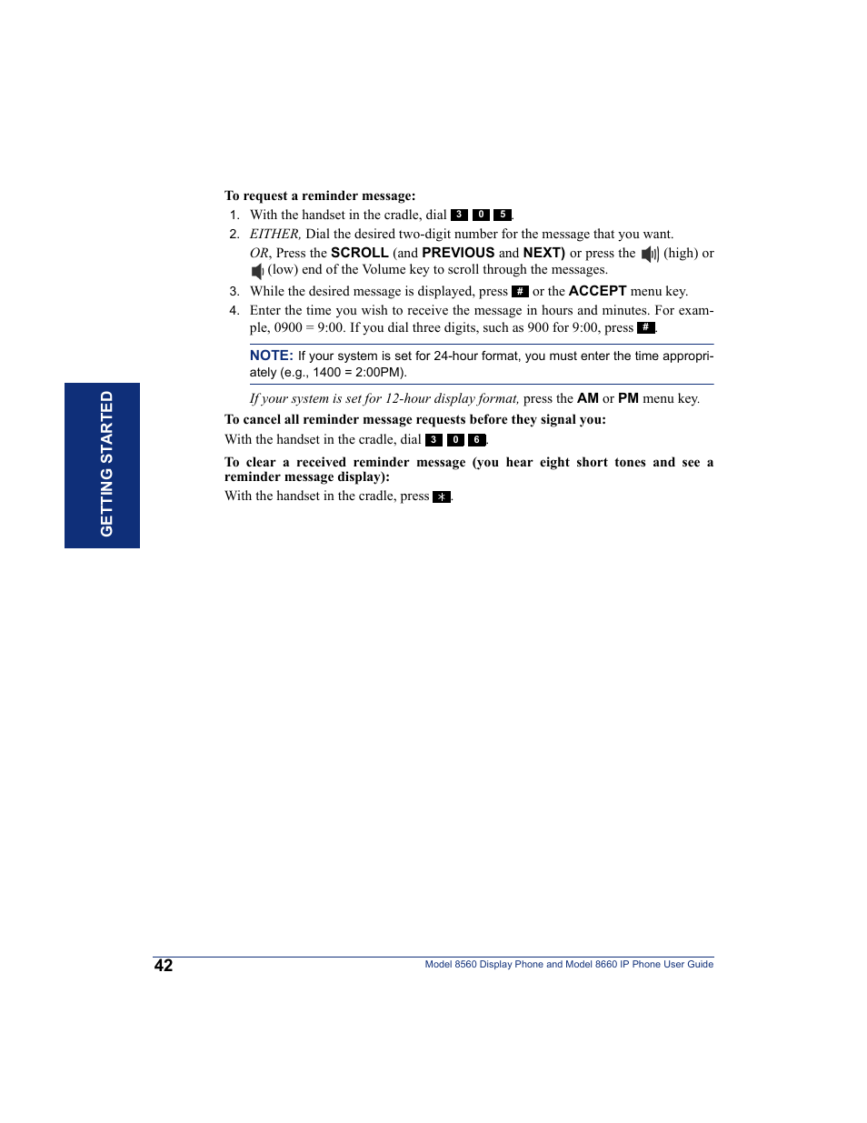 Inter-Tel AXXESS 8560 User Manual | Page 52 / 92