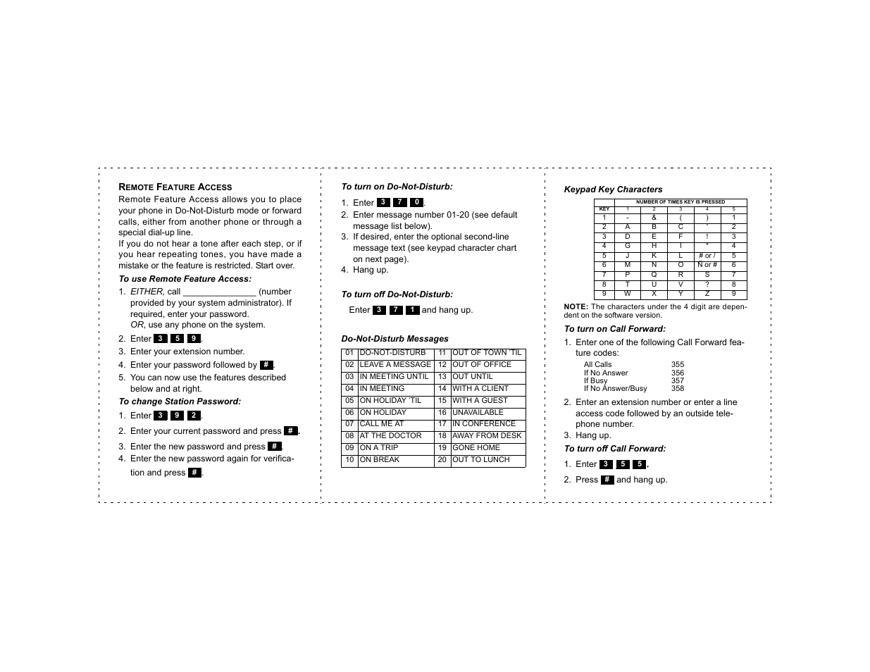 Inter-Tel AXXESS 8560 User Manual | Page 8 / 92