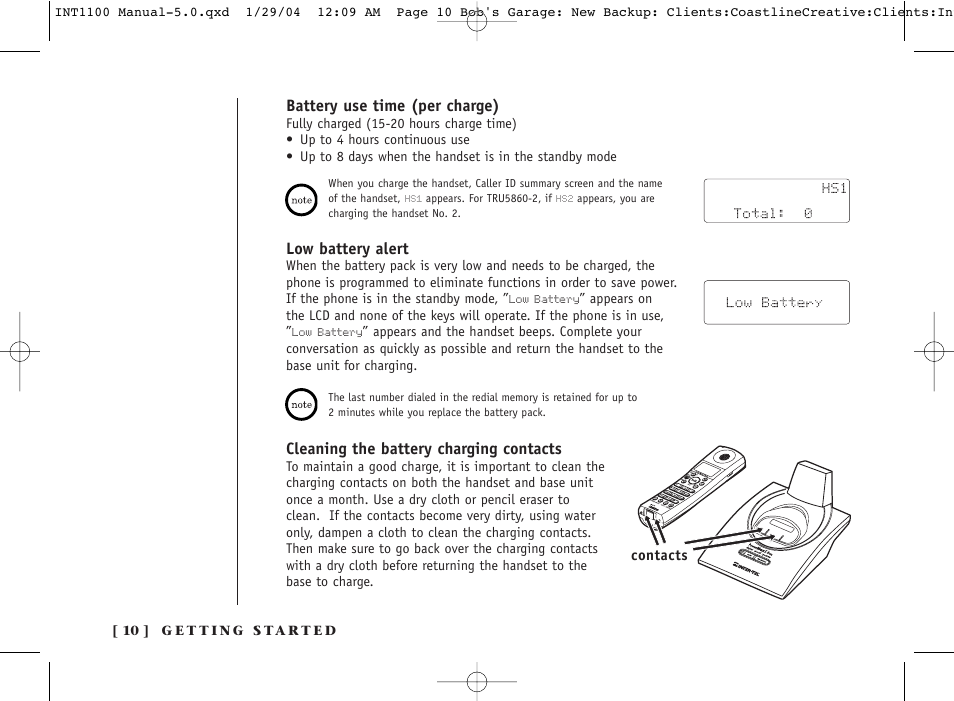 Inter-Tel INT1100 User Manual | Page 10 / 46