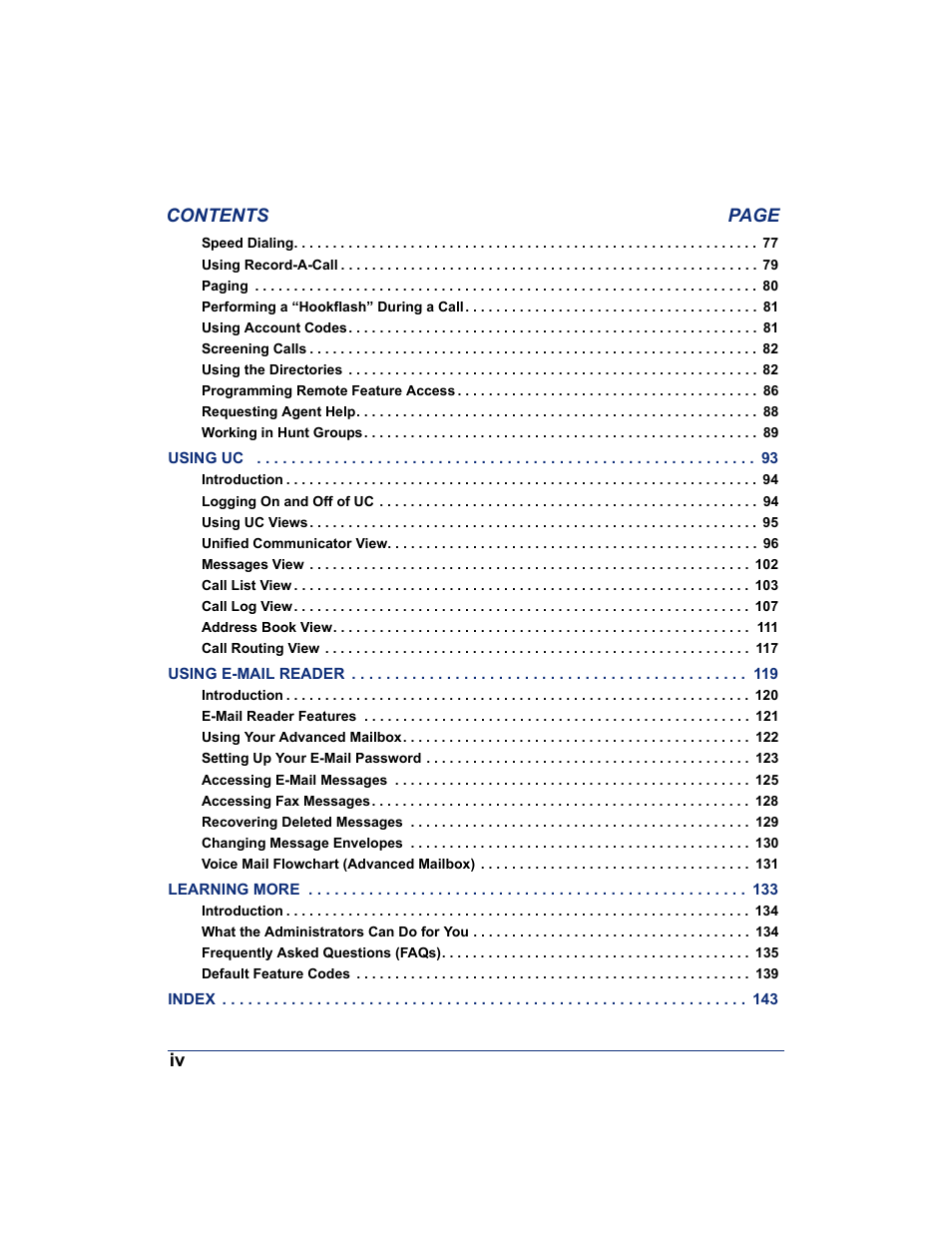 Inter-Tel ENDPOINT 8690 User Manual | Page 6 / 156