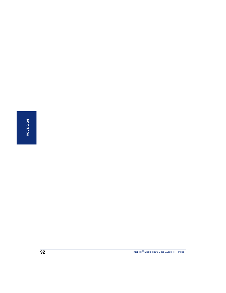Inter-Tel ENDPOINT 8690 User Manual | Page 98 / 156