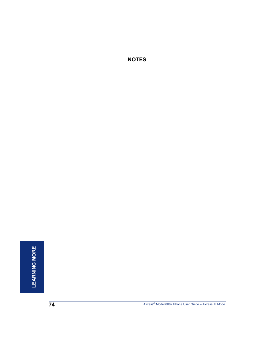 Inter-Tel AXXESS 8662 User Manual | Page 84 / 90