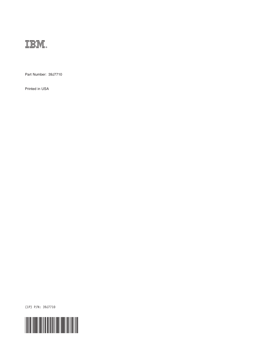 IBM Partner Pavilion 8124 User Manual | Page 64 / 64