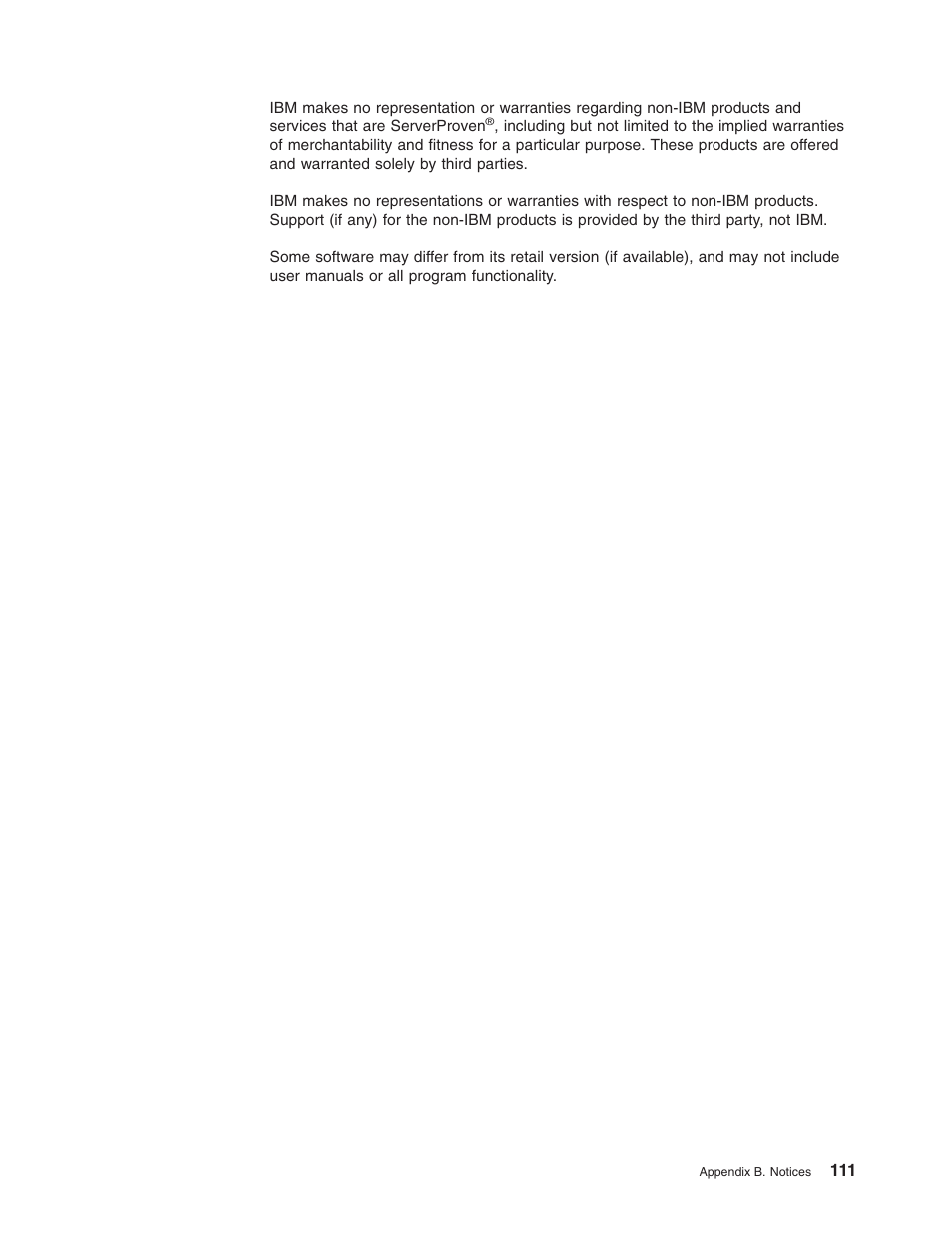 IBM Partner Pavilion Remote Supervisor Adapter User Manual | Page 117 / 124