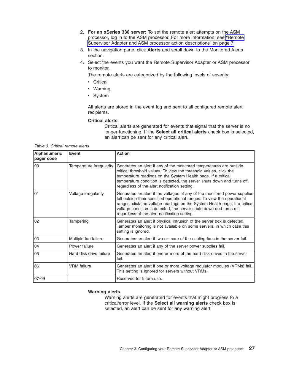 IBM Partner Pavilion Remote Supervisor Adapter User Manual | Page 33 / 124