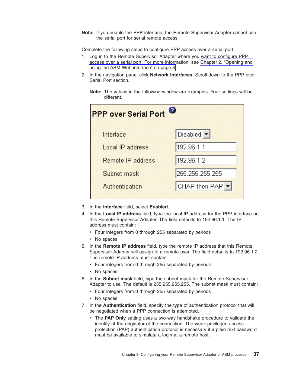 IBM Partner Pavilion Remote Supervisor Adapter User Manual | Page 43 / 124