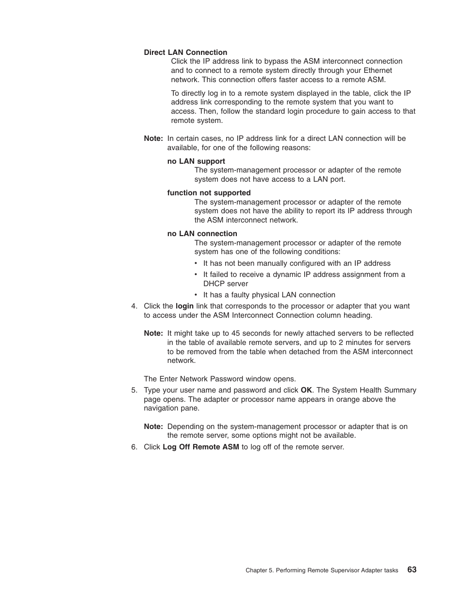 IBM Partner Pavilion Remote Supervisor Adapter User Manual | Page 69 / 124