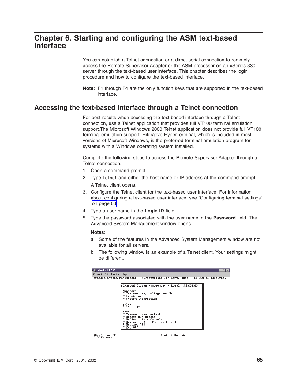 IBM Partner Pavilion Remote Supervisor Adapter User Manual | Page 71 / 124