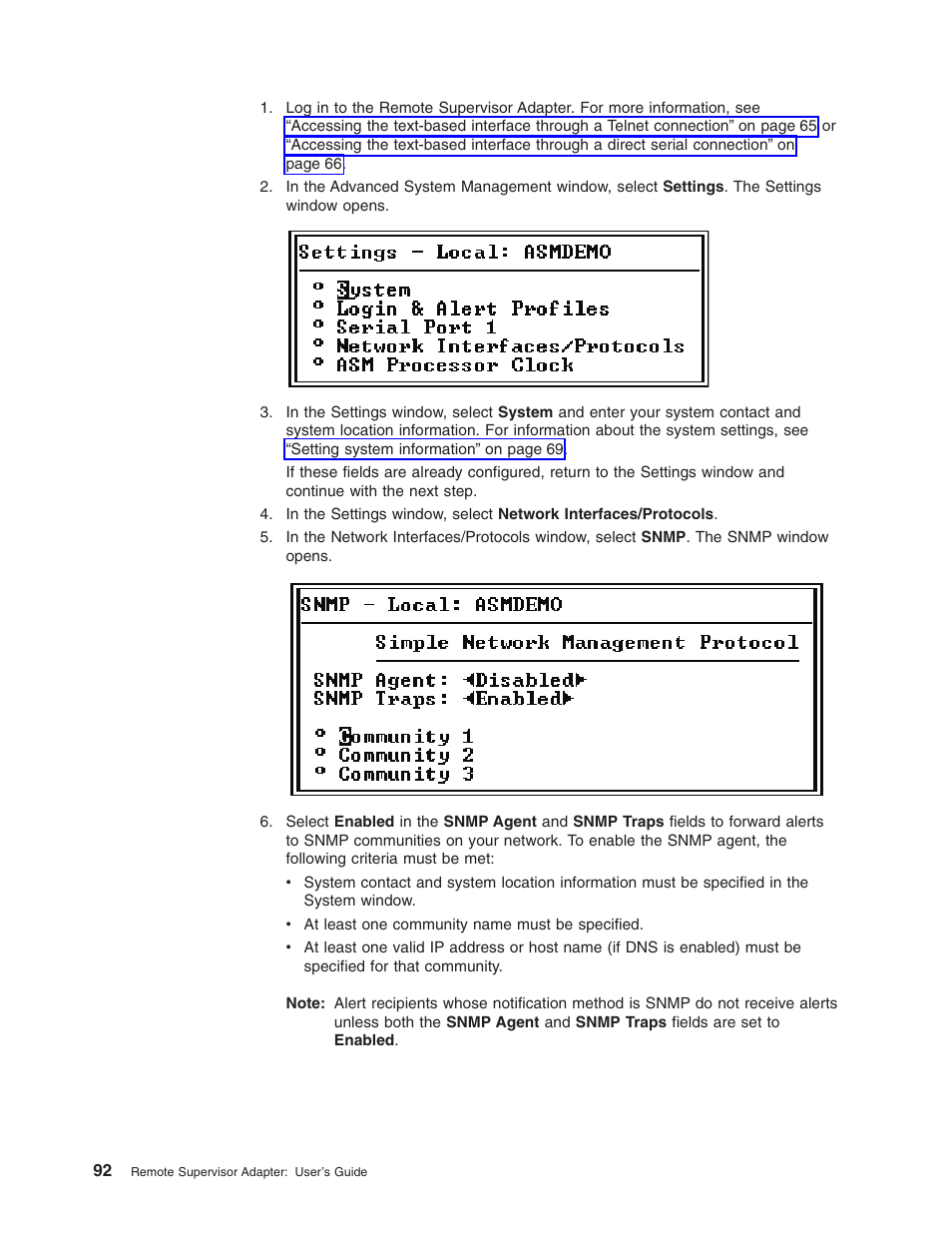 IBM Partner Pavilion Remote Supervisor Adapter User Manual | Page 98 / 124