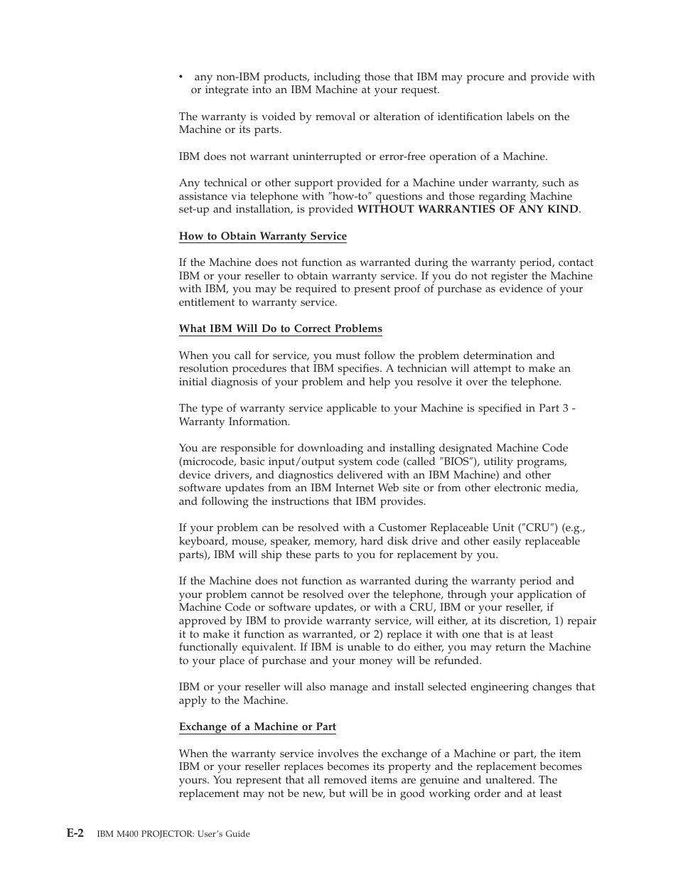 IBM Partner Pavilion PROJECTOR M400 User Manual | Page 60 / 84
