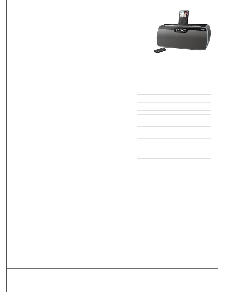 Is308b, Virtual | iLive IS308B User Manual | Page 2 / 2