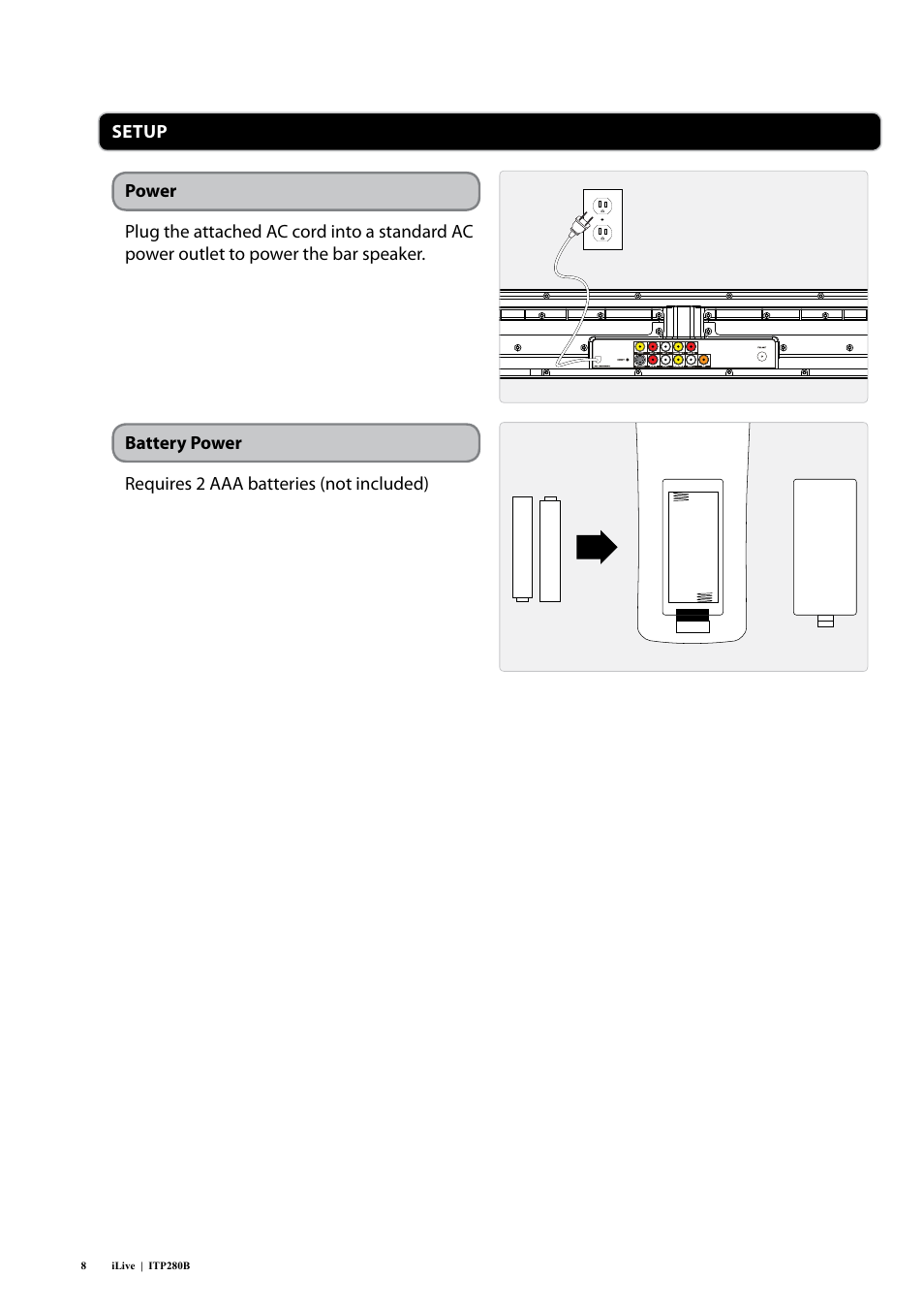 iLive ITP280B User Manual | Page 8 / 16