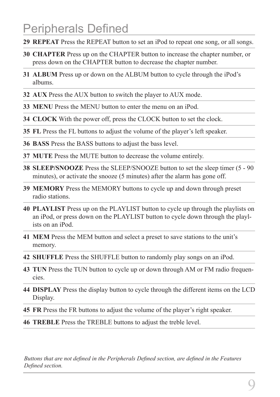 Peripherals defined | iLive IHT3807DT User Manual | Page 9 / 12