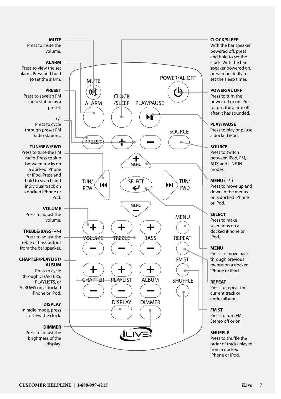 iLive ITP100B User Manual | Page 7 / 12