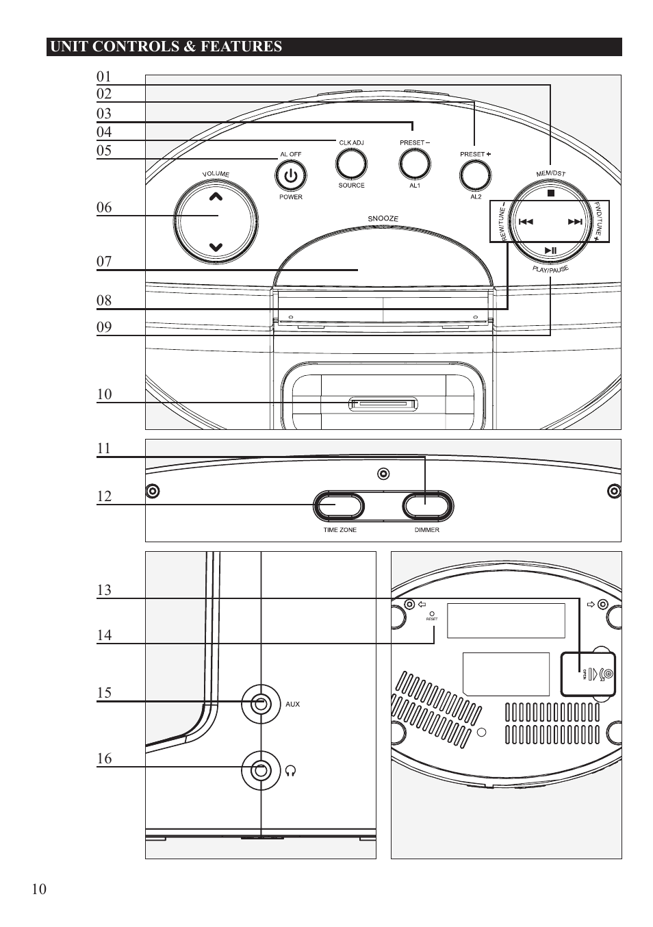 iLive INTELLI SET IC609 User Manual | Page 10 / 16