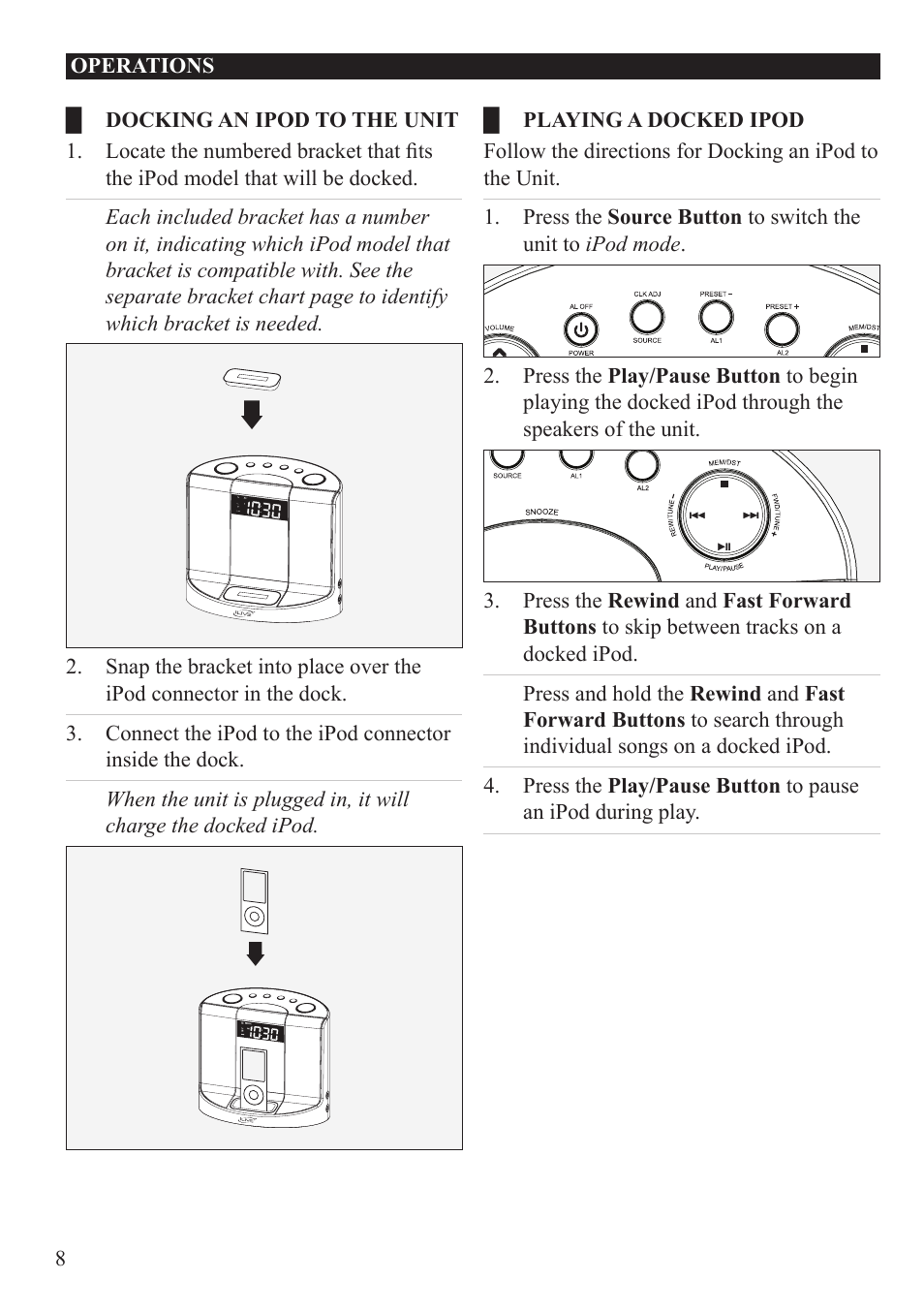 iLive INTELLI SET IC609 User Manual | Page 8 / 16