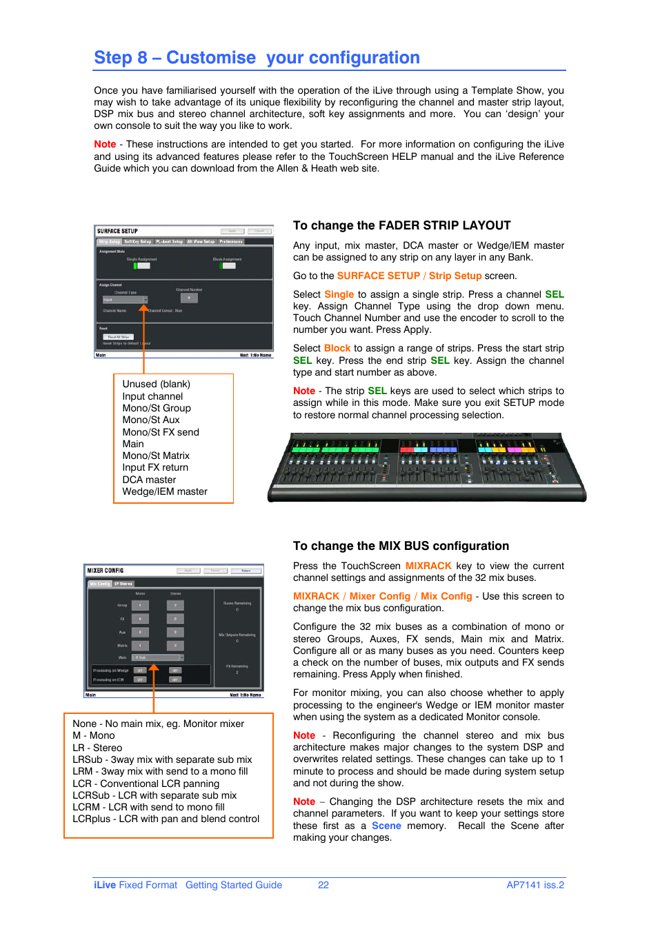 Step 8 – customise your configuration | iLive AP7141 User Manual | Page 22 / 27