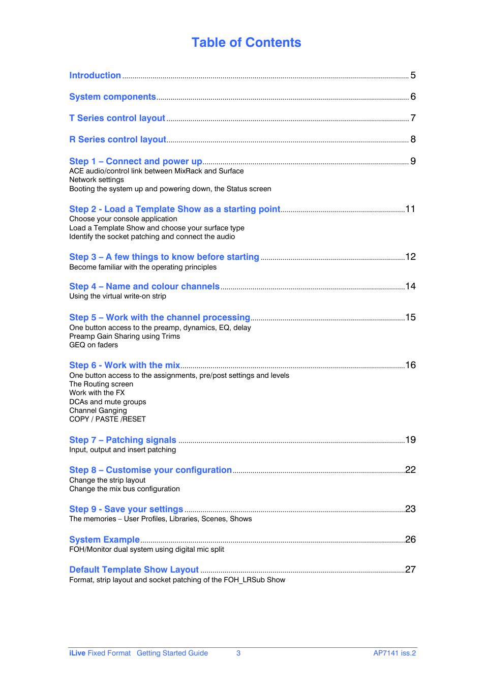 iLive AP7141 User Manual | Page 3 / 27