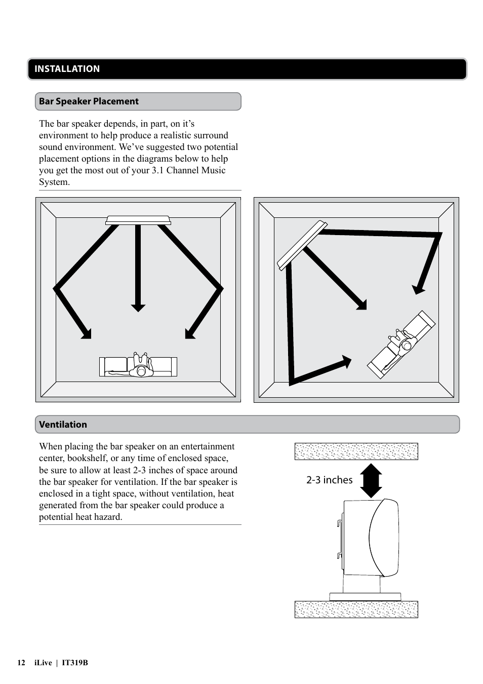 iLive IT319 User Manual | Page 12 / 16