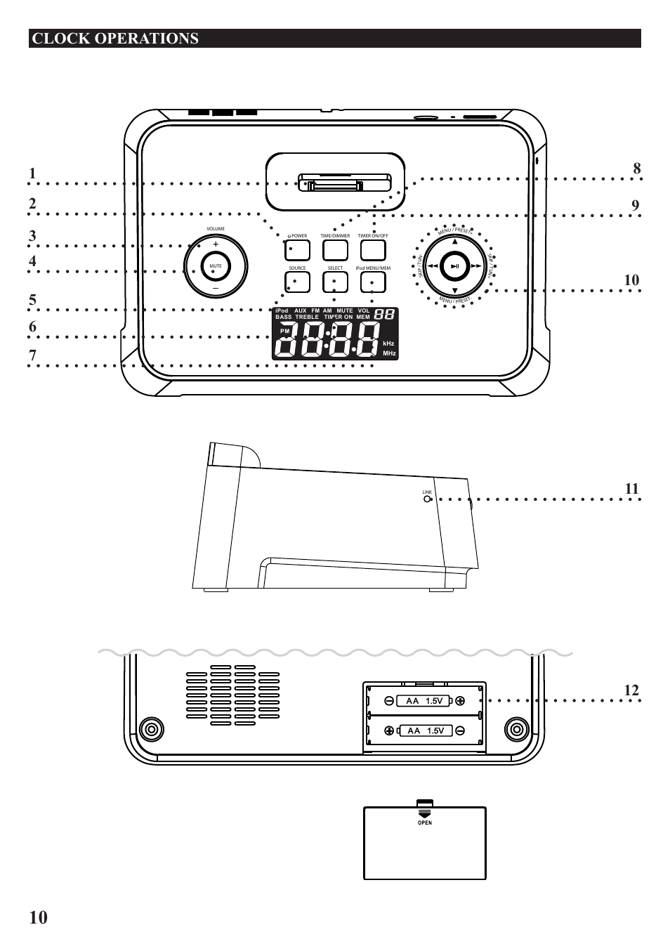 iLive IS819B User Manual | Page 10 / 16