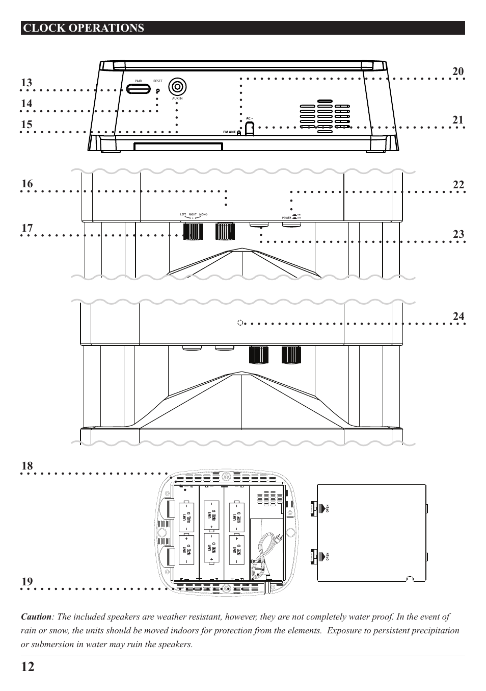 iLive IS819B User Manual | Page 12 / 16