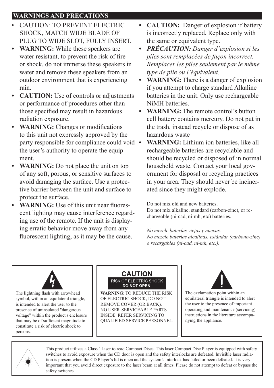 iLive IS819B User Manual | Page 2 / 16