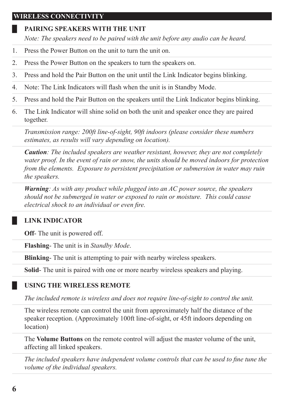 iLive IS819B User Manual | Page 6 / 16