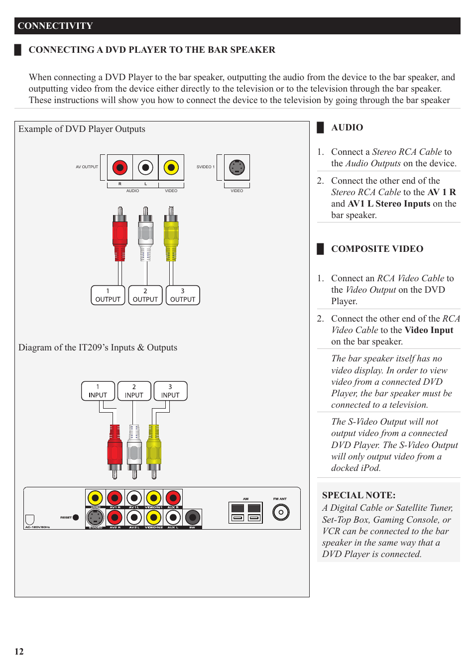 iLive IT209B User Manual | Page 12 / 24