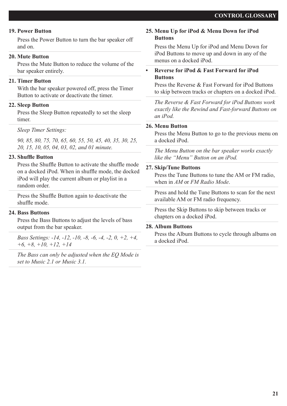 iLive IT209B User Manual | Page 21 / 24