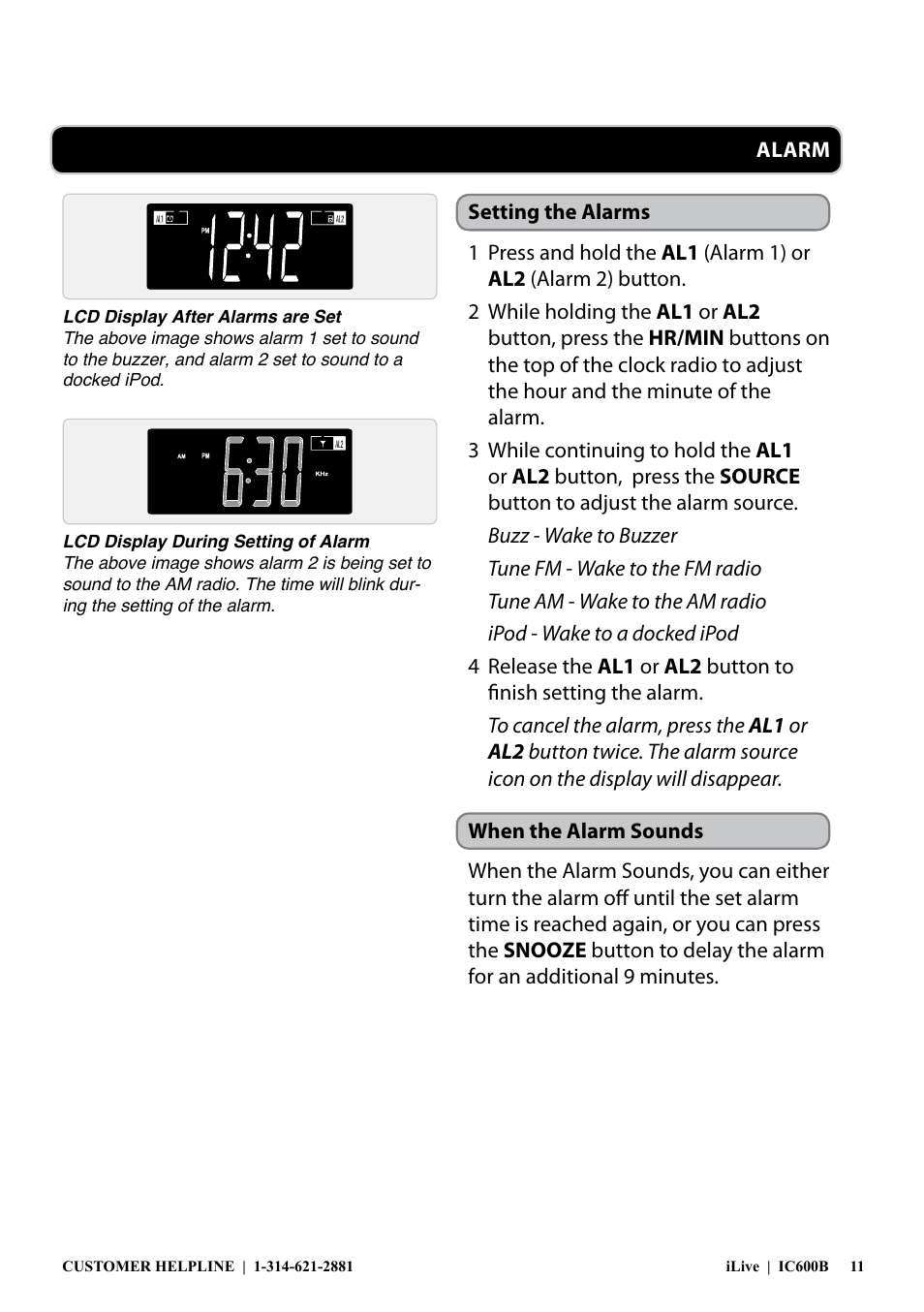 iLive INTELLI SET IC600B User Manual | Page 11 / 16