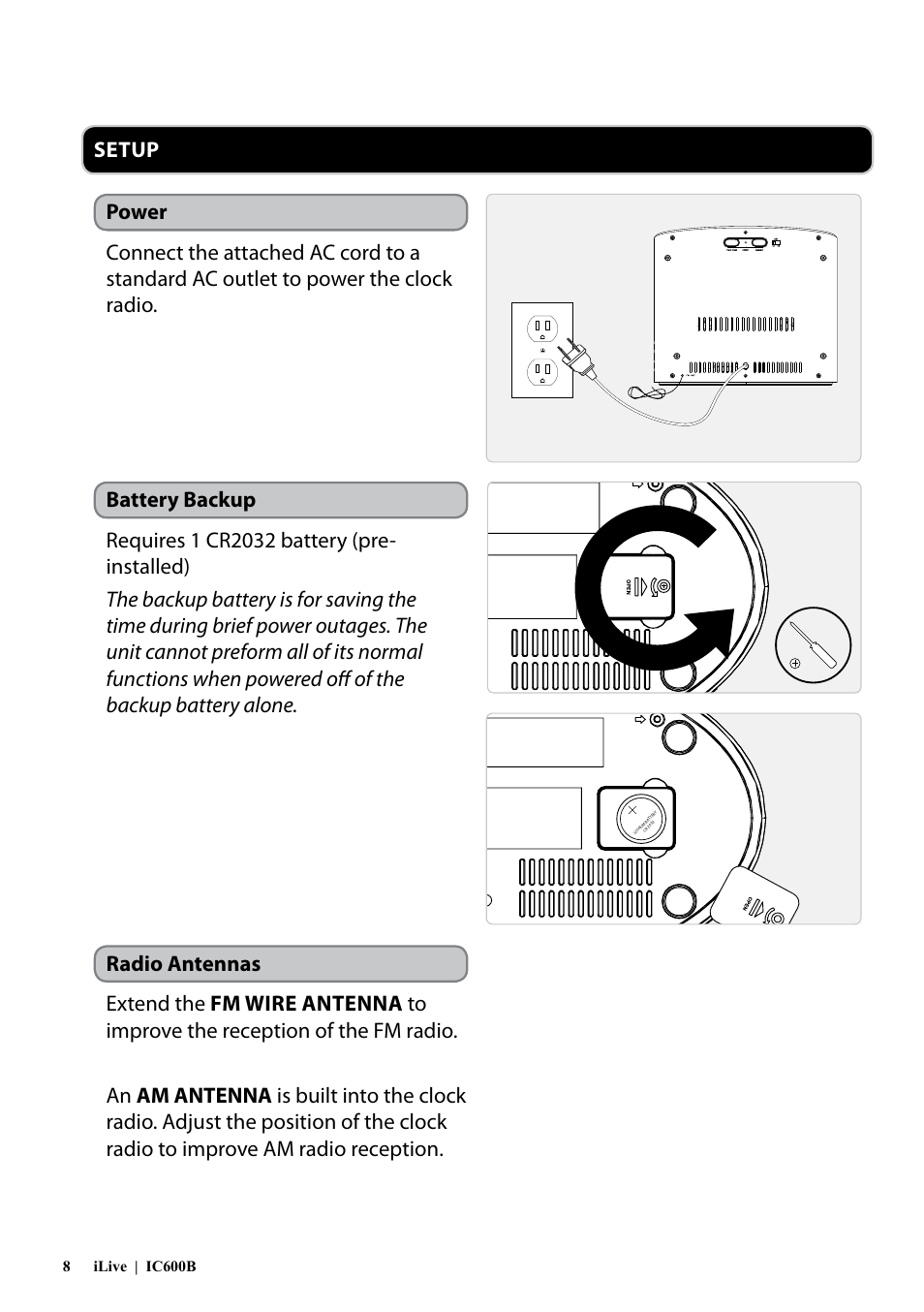 iLive INTELLI SET IC600B User Manual | Page 8 / 16