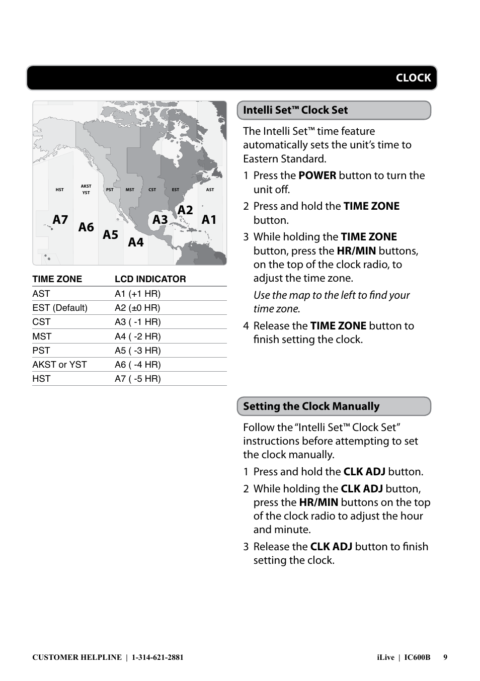 iLive INTELLI SET IC600B User Manual | Page 9 / 16