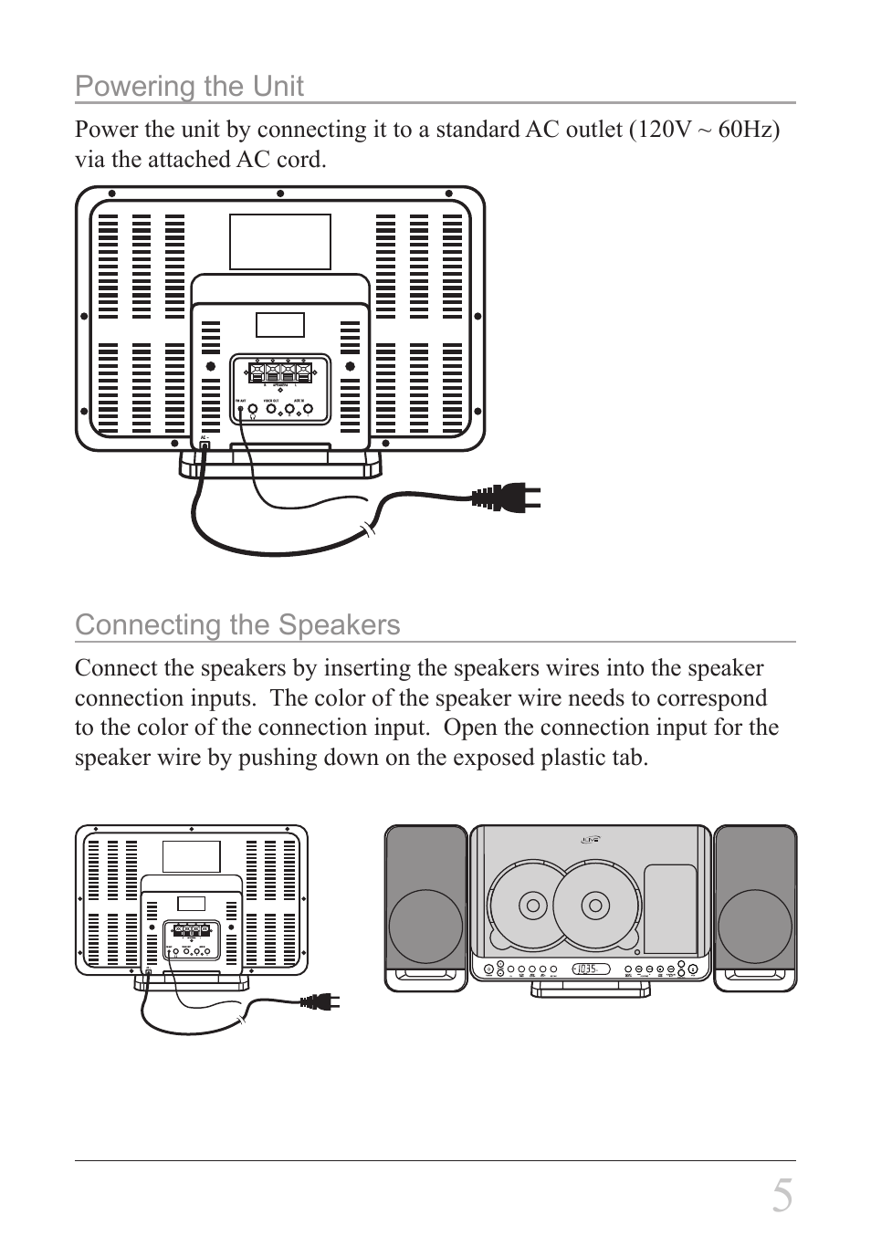 iLive IH328B User Manual | Page 5 / 20