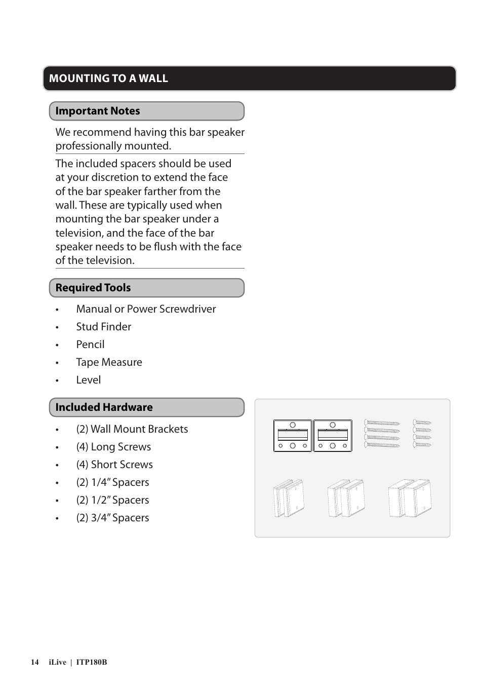 iLive ITP180B User Manual | Page 14 / 16