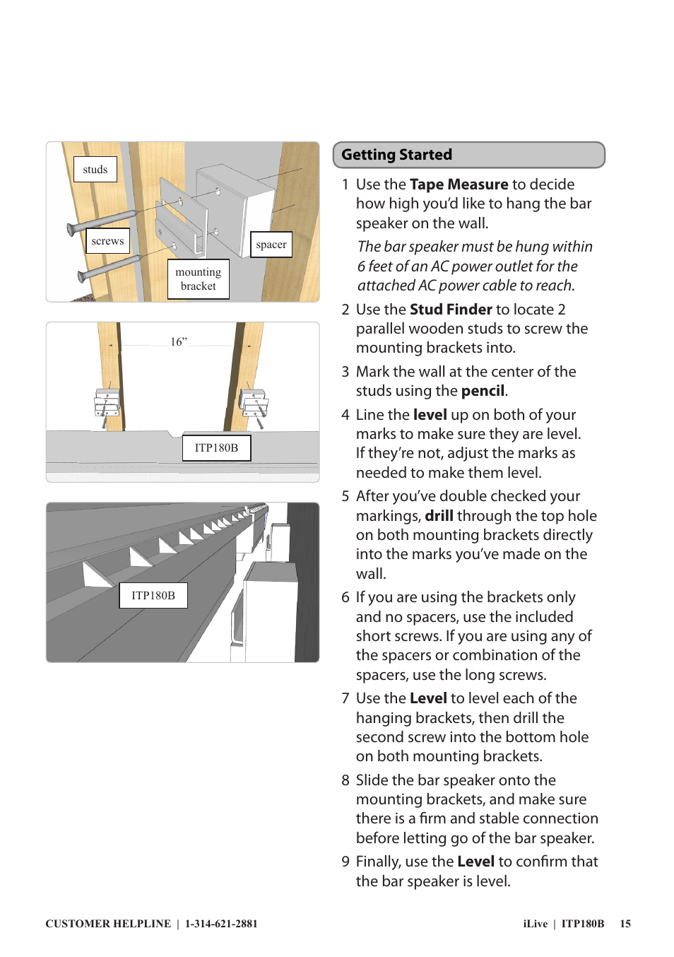 iLive ITP180B User Manual | Page 15 / 16