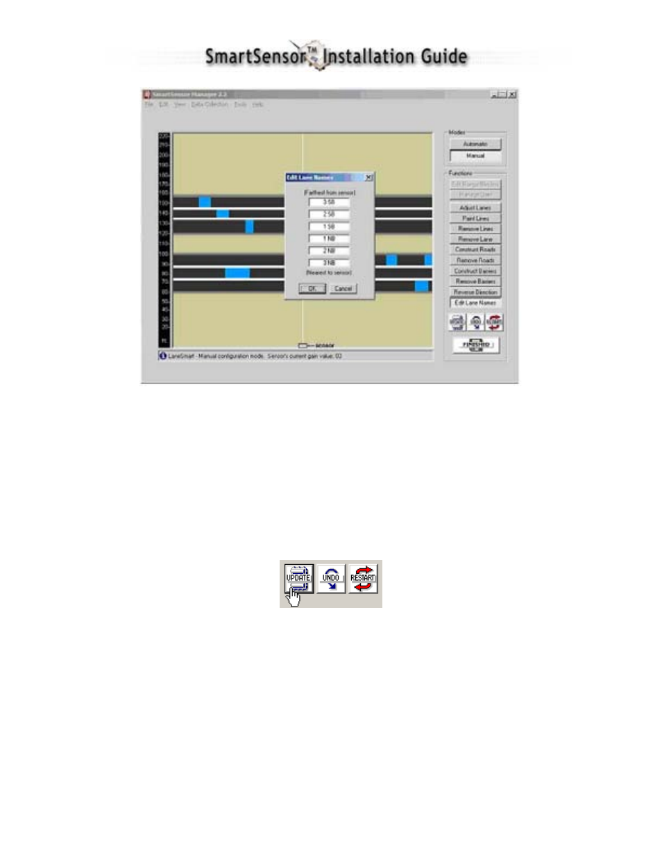 Saving the configuration | IQ SMARTSENSOR 105 User Manual | Page 20 / 36