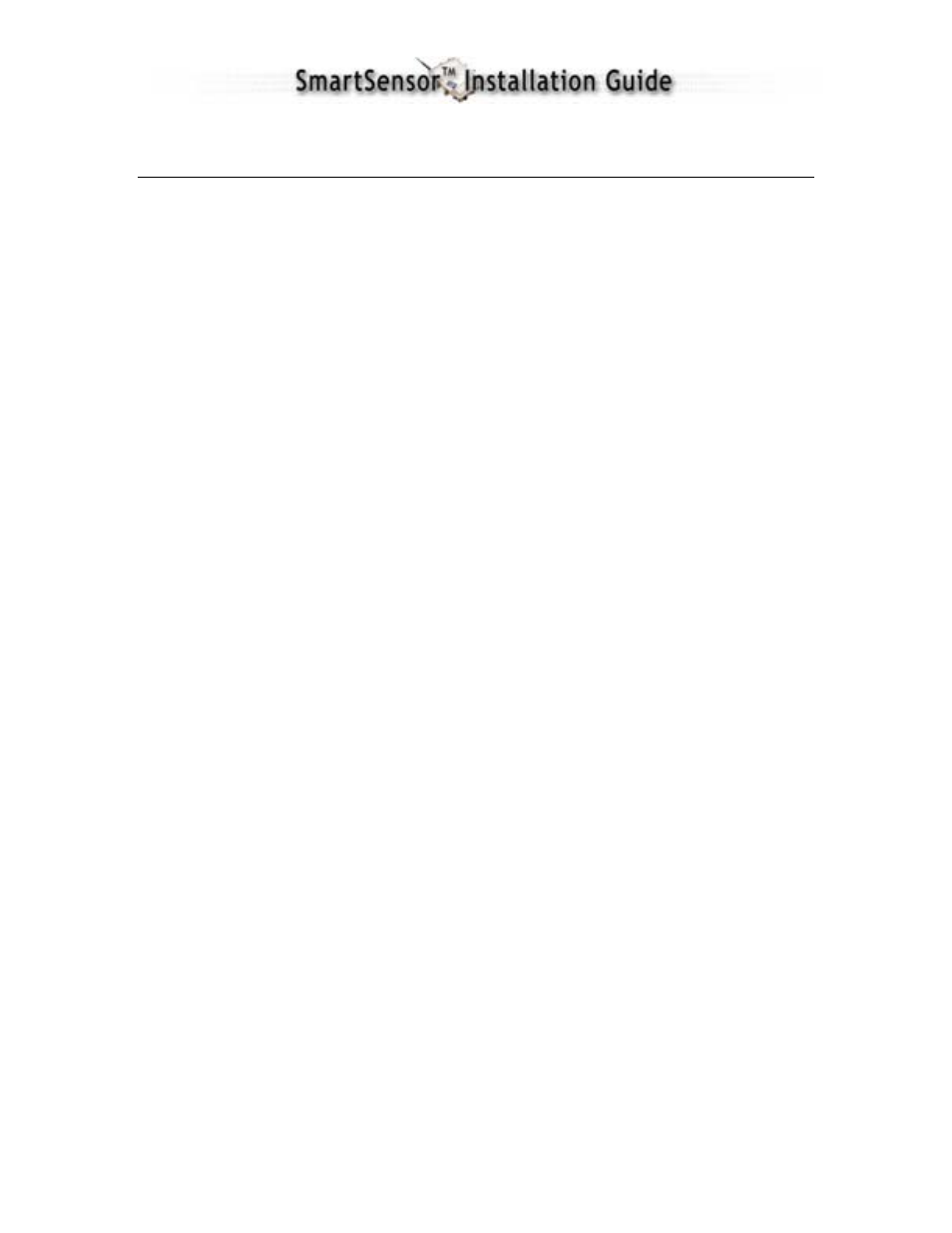 Appendix a – smartsensor specifications | IQ SMARTSENSOR 105 User Manual | Page 24 / 36