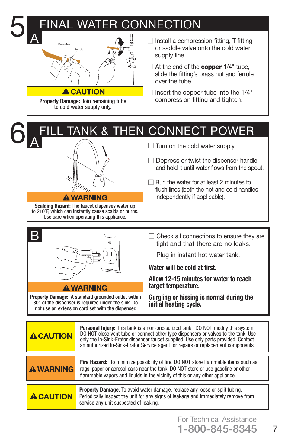 InSinkErator H778 User Manual | Page 7 / 28